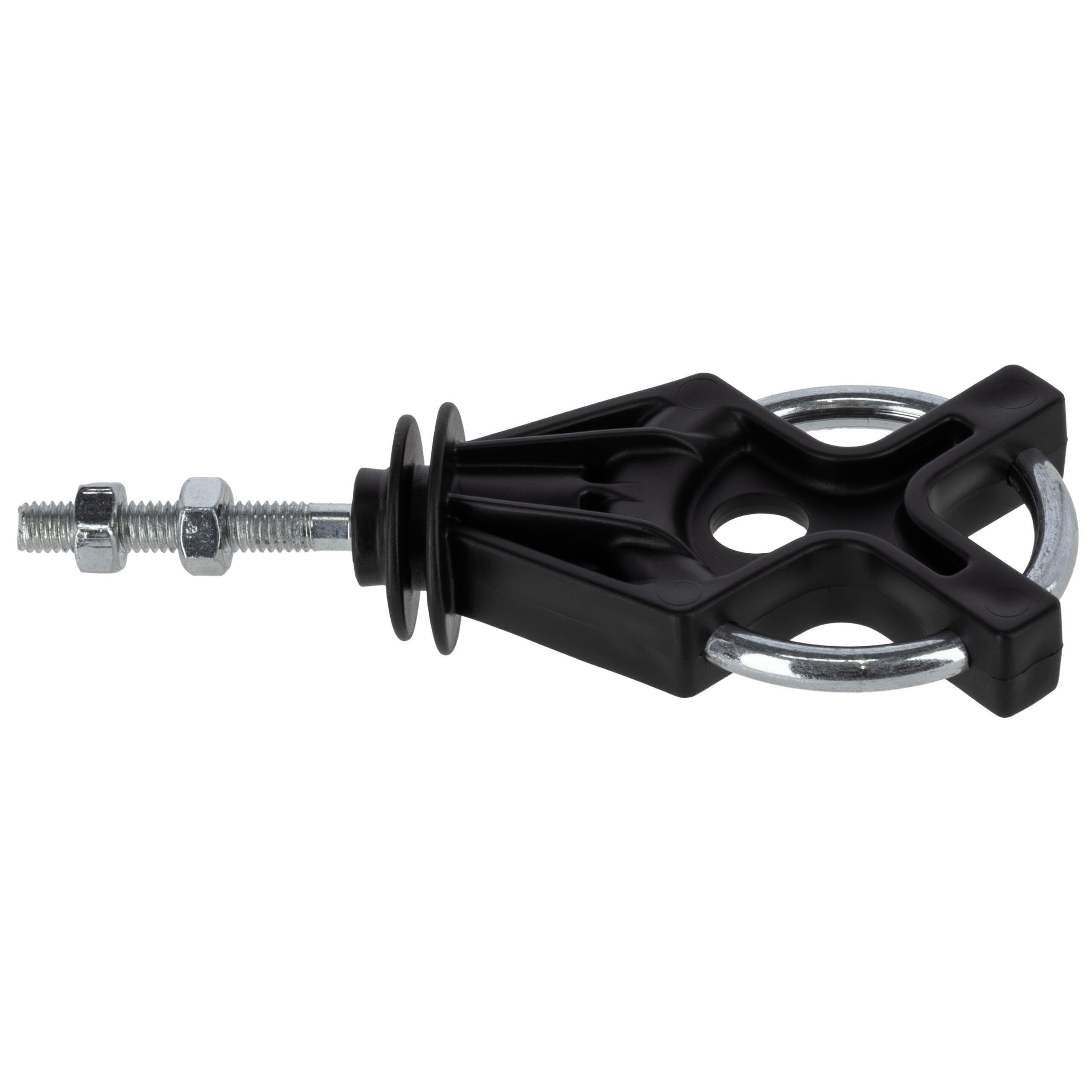 Torisolator X³ verzinkt, schwarz, metrisches Gewinde