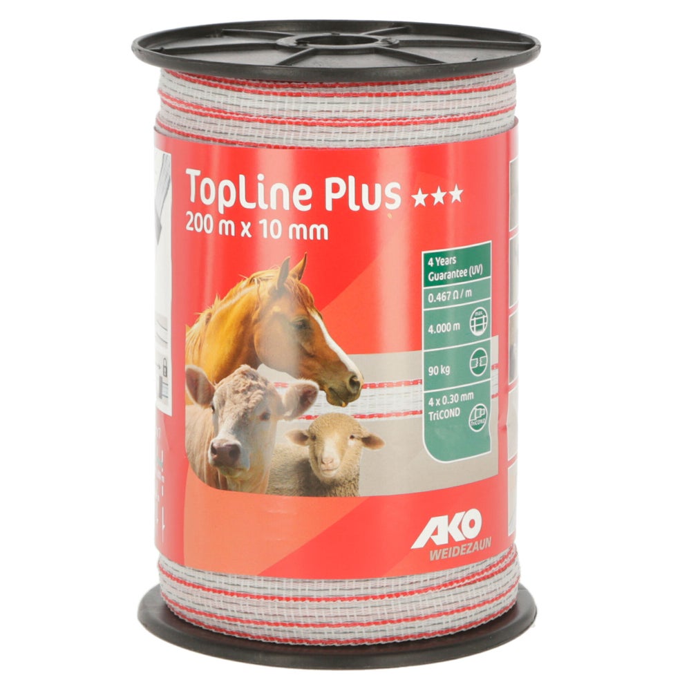 Band TopLine Plus, 200m, 20mm, gelb/orange, 5 x 0,3mm TriCOND