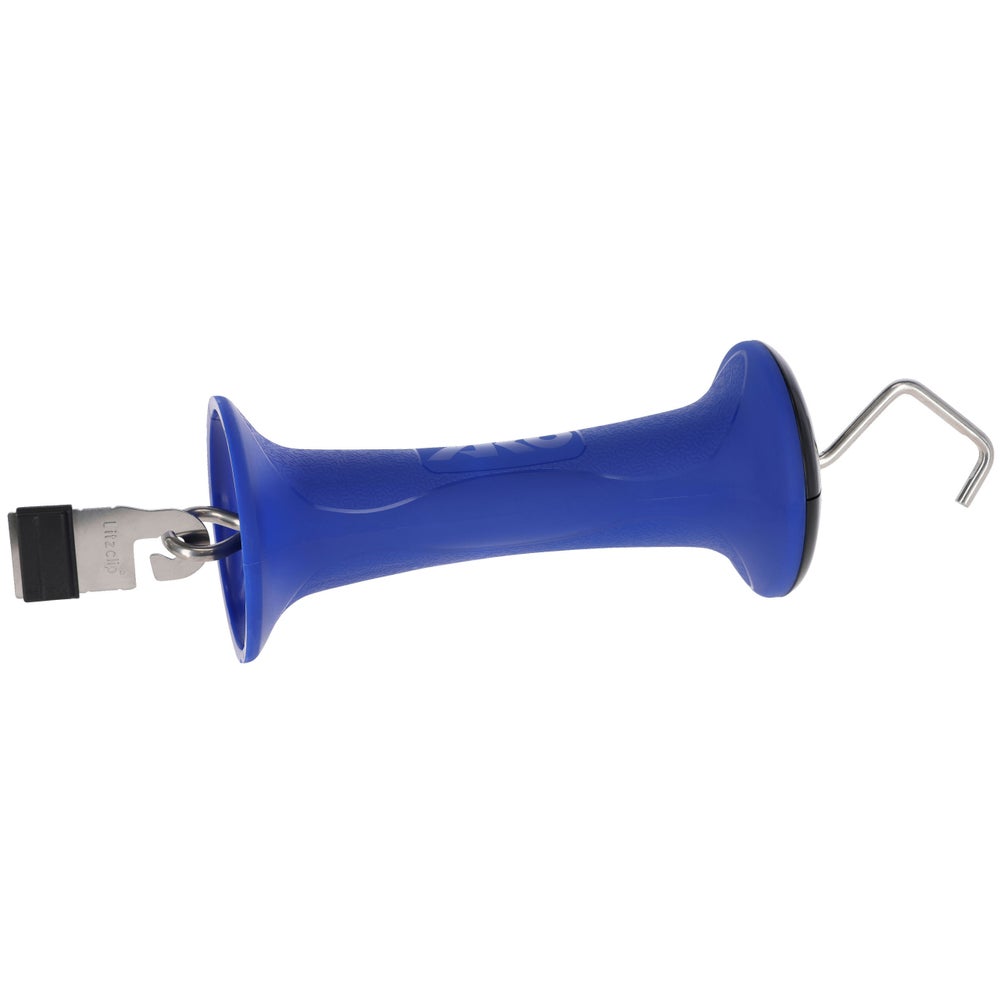 Torgriff Premium blau m. Litz- clip Bandverbinder 40mm