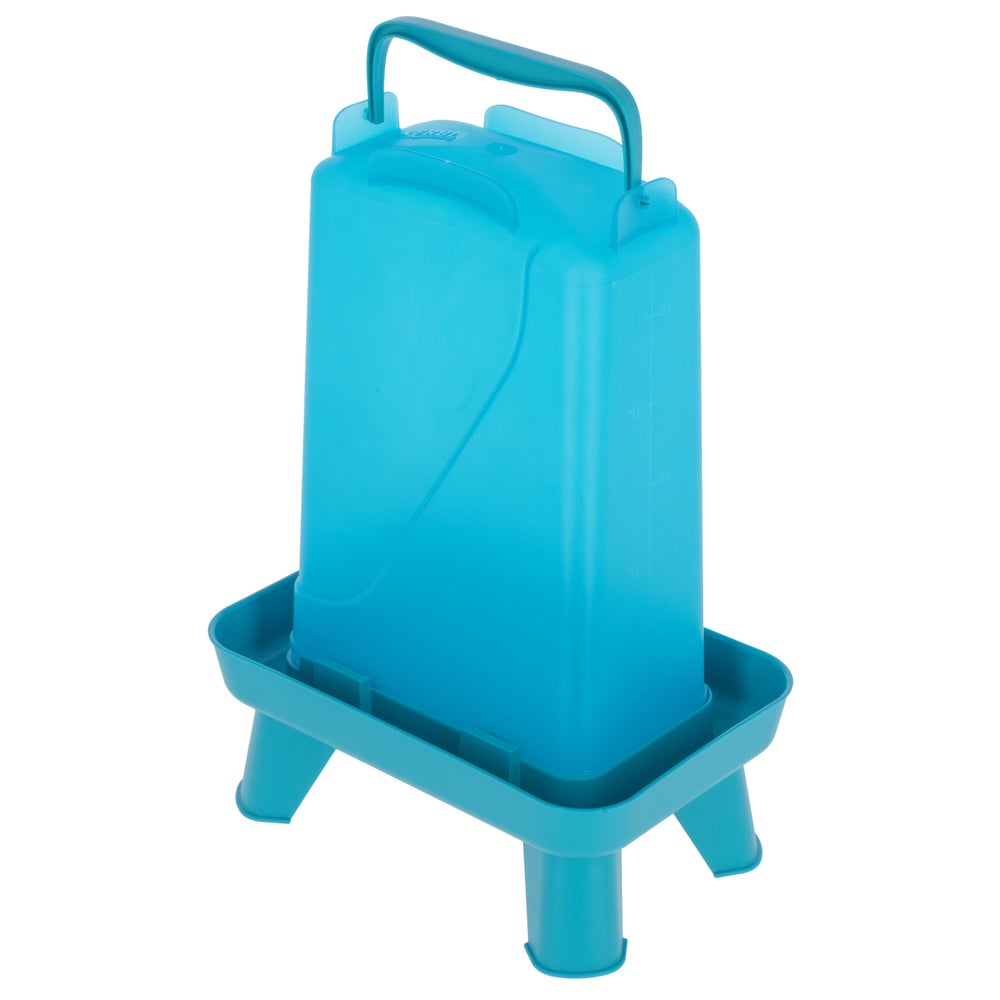 Geflügeltränke 3,5L rot/weiß rechteckig, Kunststoff