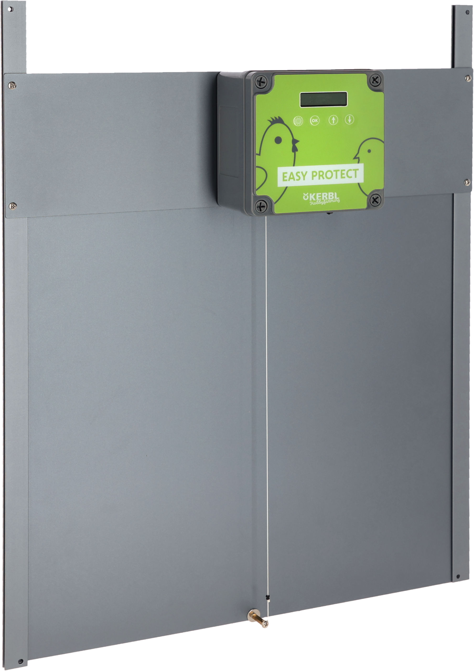 Autom. Hühnertür Easy Protect Steuerung mit Tür, Öffnung 40x36cm