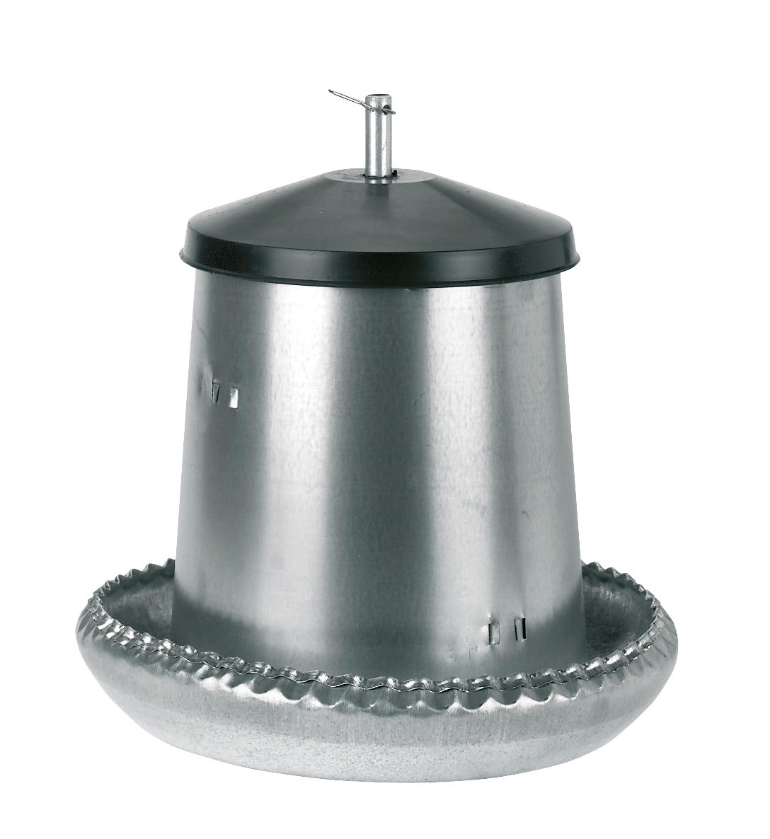 Futterautomat f. Küken verz. 5 kg, unmontiert