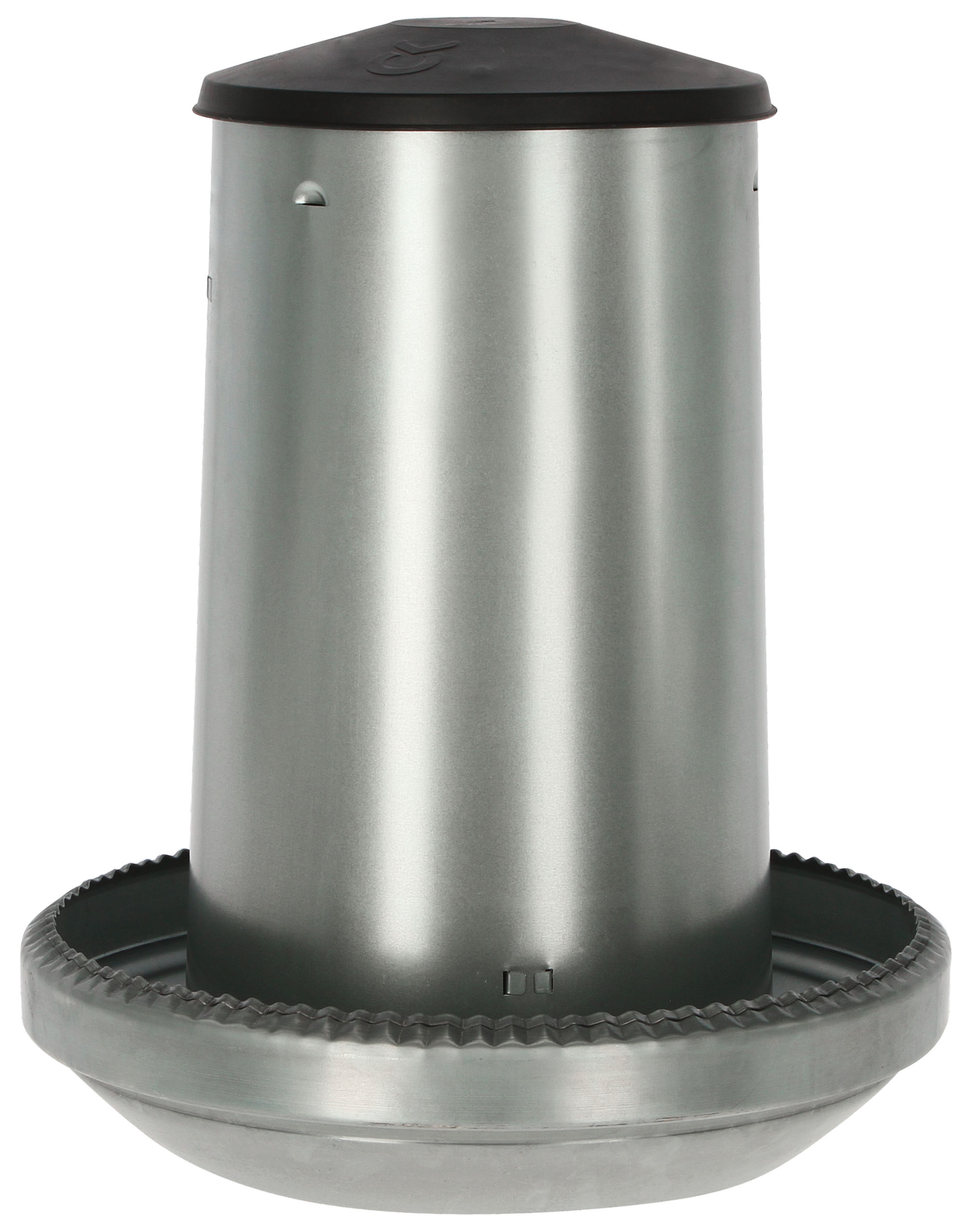 Futterautomat f.Hühner/Puten verzinkt, 40 kg