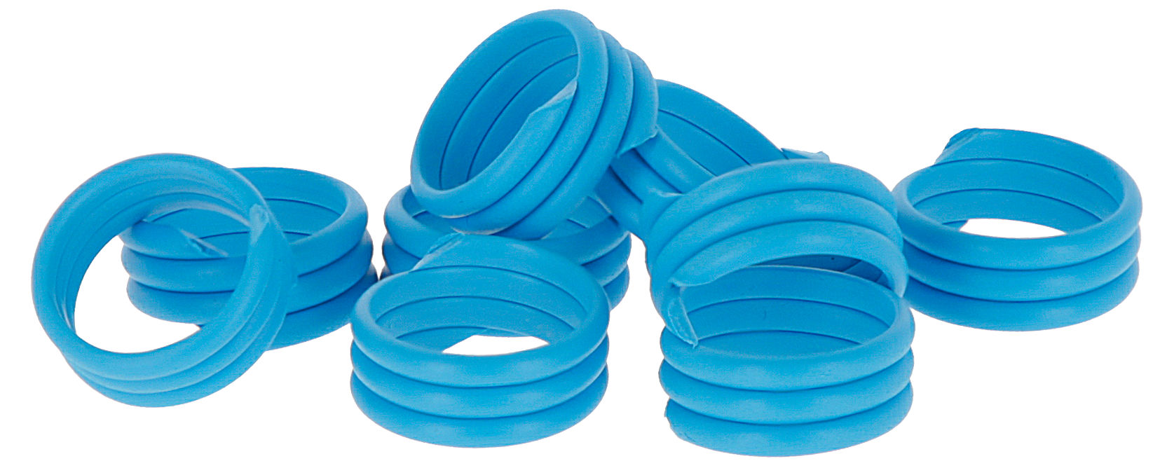 Spiralring,16mm,blau,Kunstst. 20St./Pack