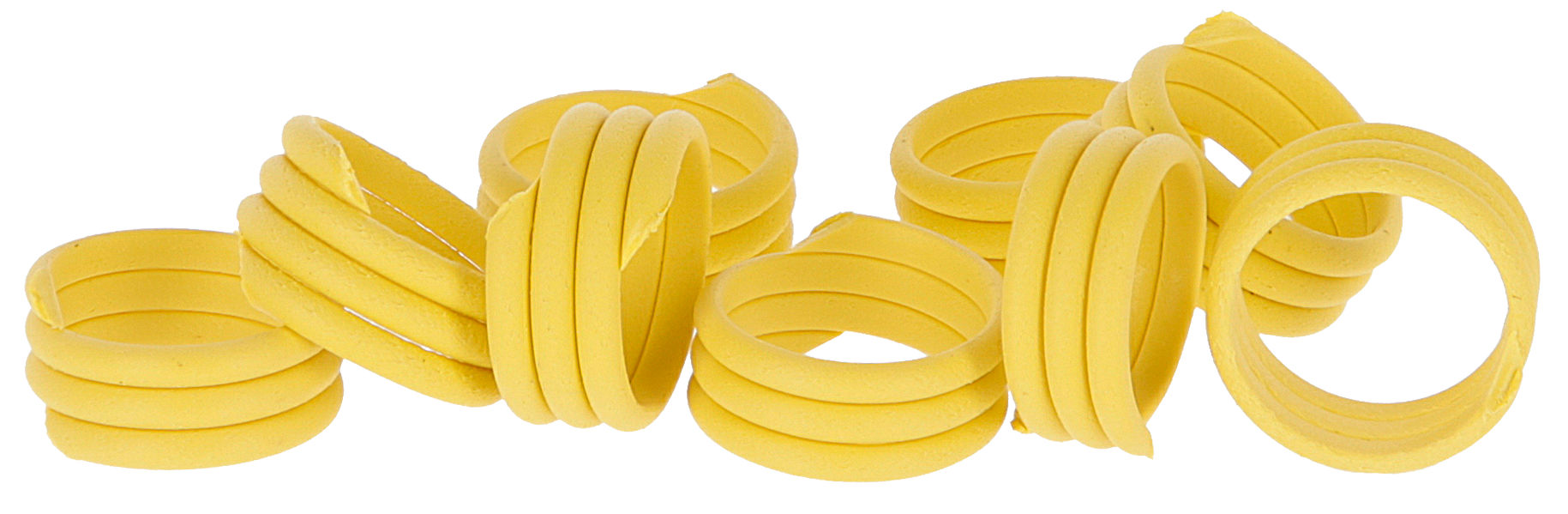 Spiralring,16mm,gelb,Kunstst. 20St./Pack