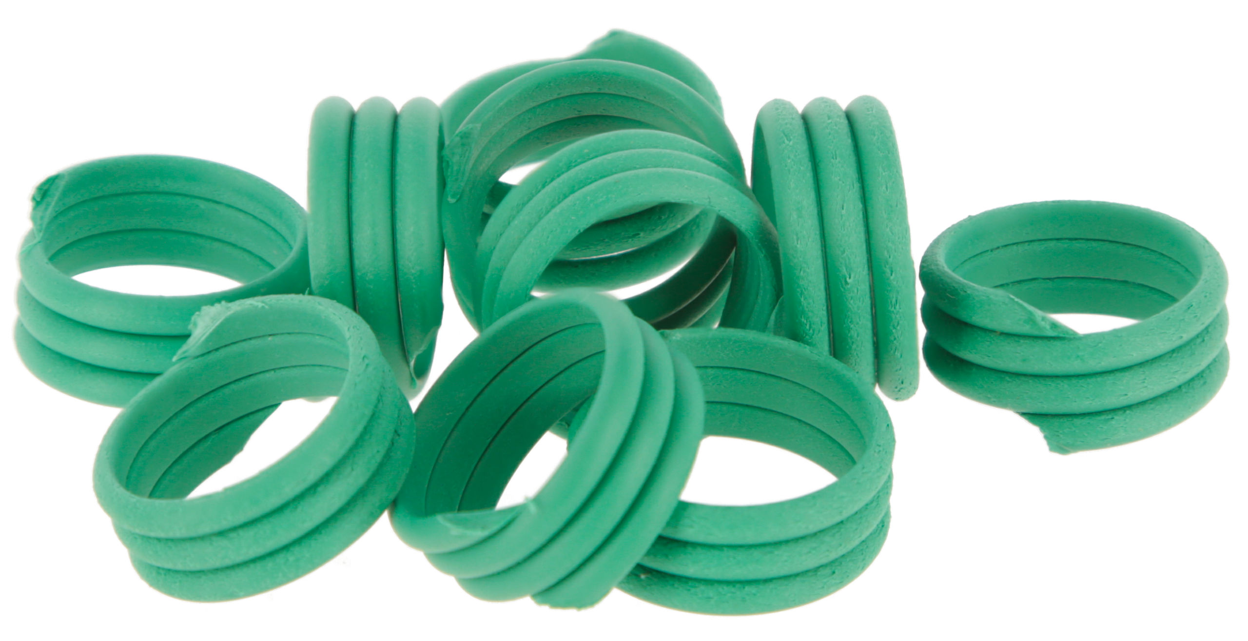 Spiralring 20 mm gelb Kunststoff, 100 Stück