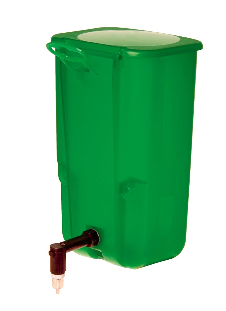 Kleintiertränke 1000 ml Kunststoff, grün