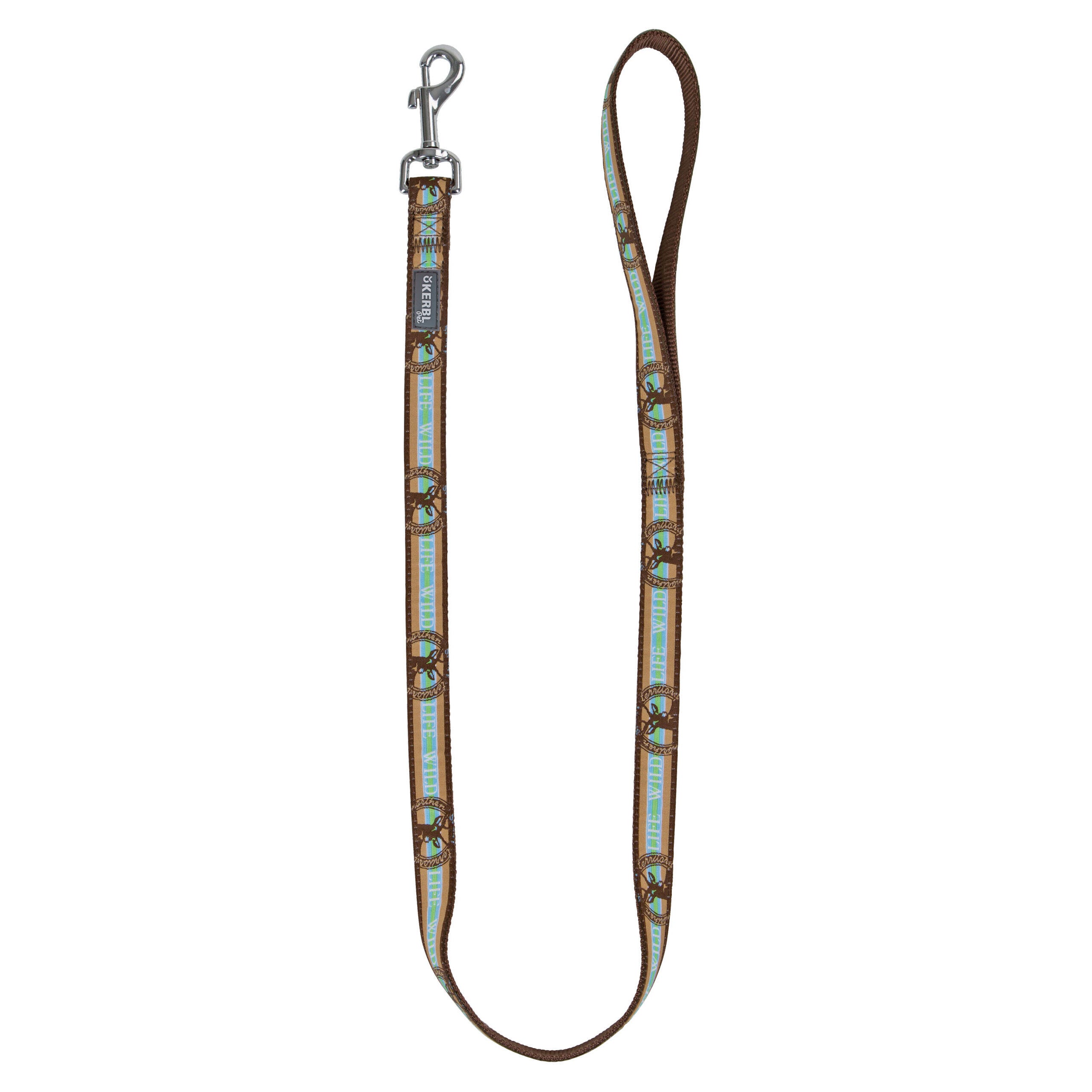 Leine Wild Life braun, 100cm/20mm
