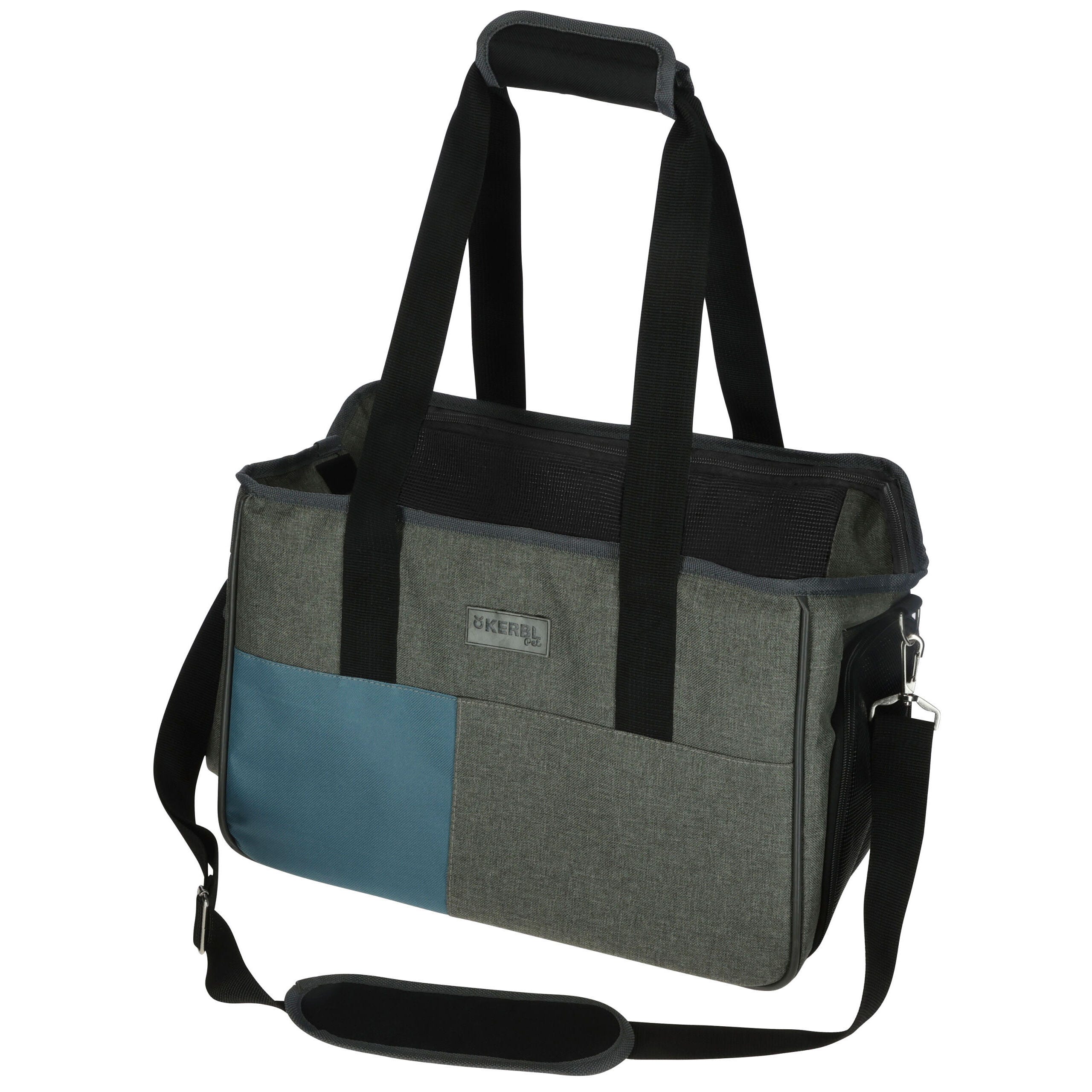 Tragetasche Vacation 40x20x27cm grau/blau