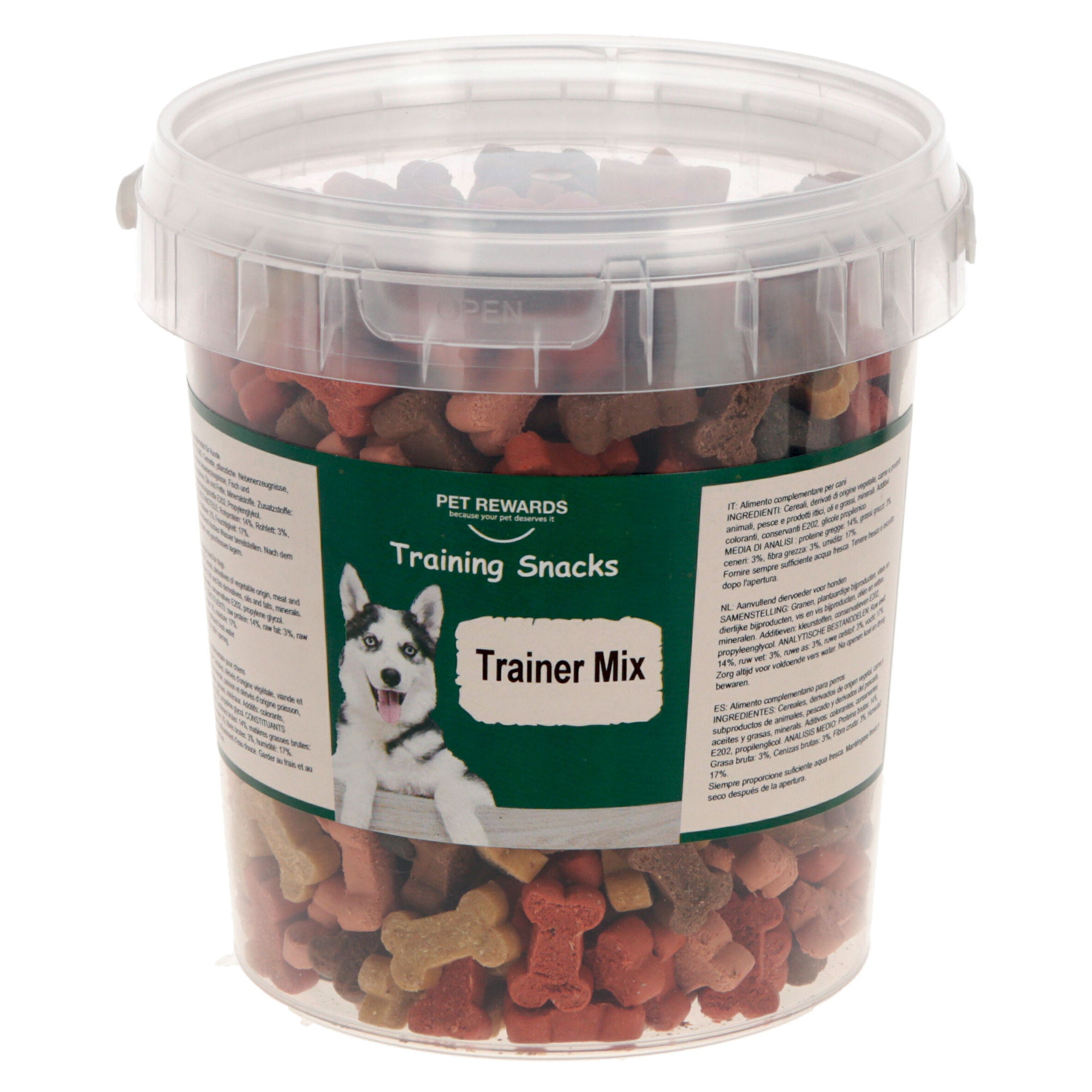 Pet Rewards Trainer Mix 500g Eimer