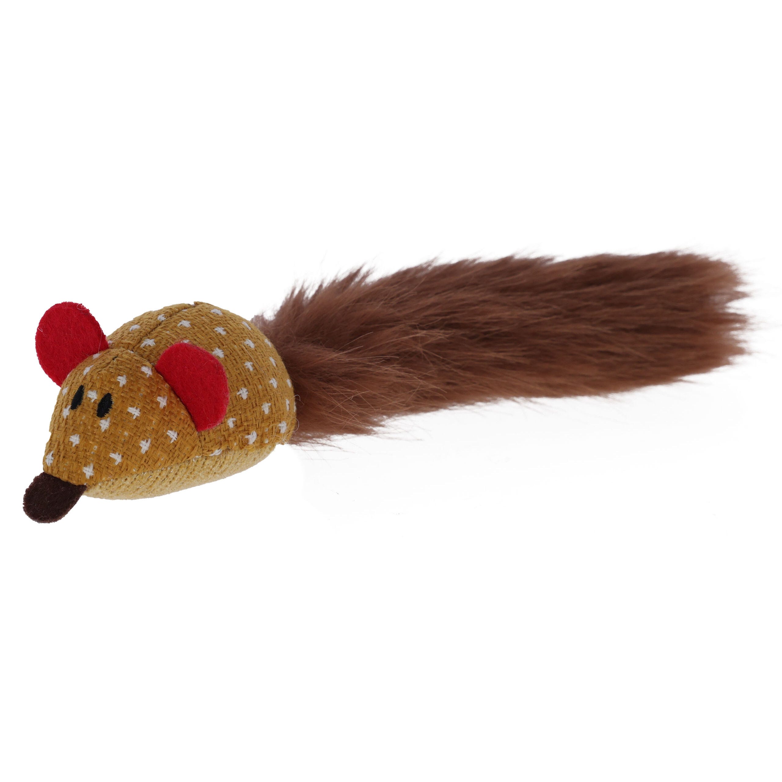 Katzenspielzeug Maus, 26 cm, braun