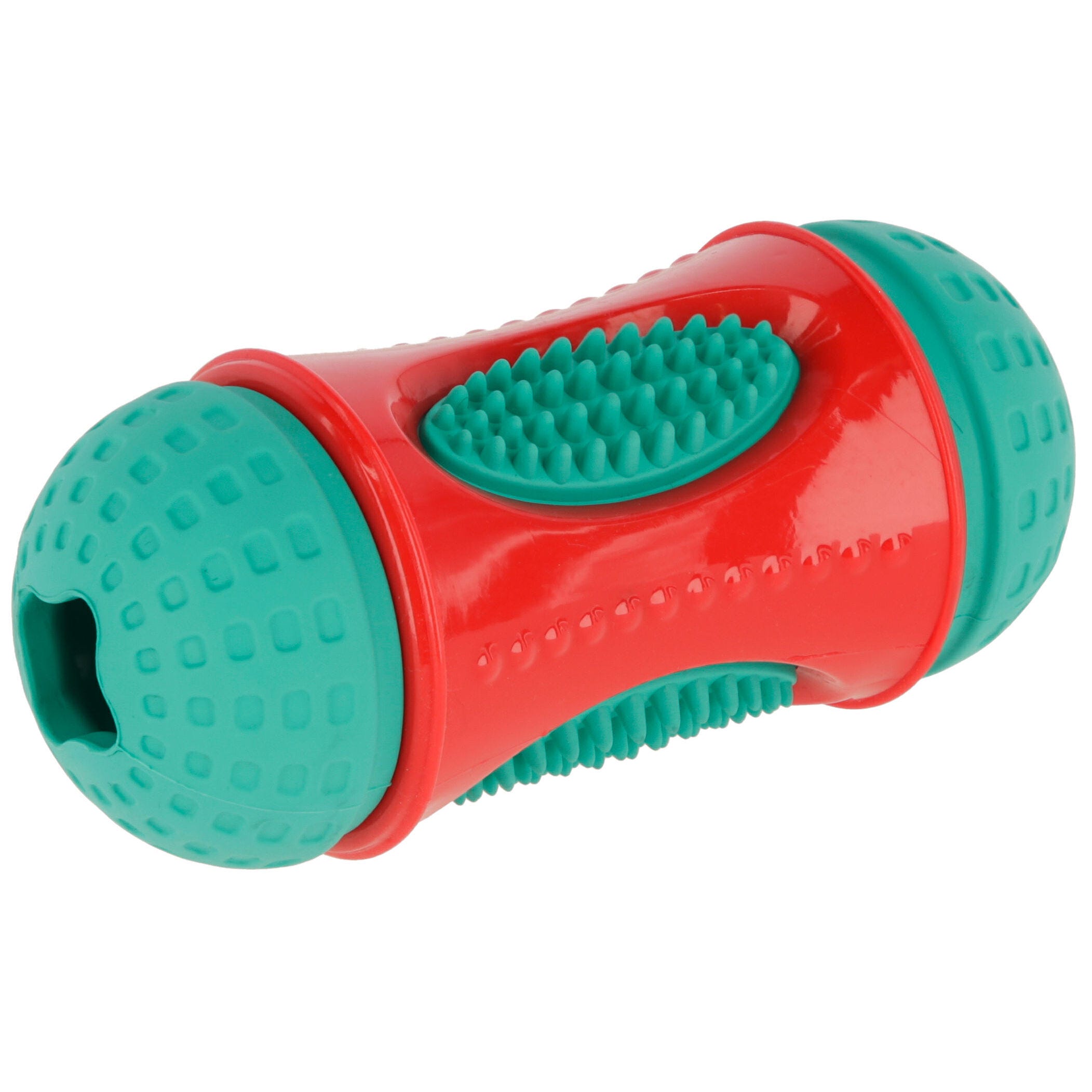 Rolle ToyFastic befüllbar, rot/türkis, 13 x 6 cm