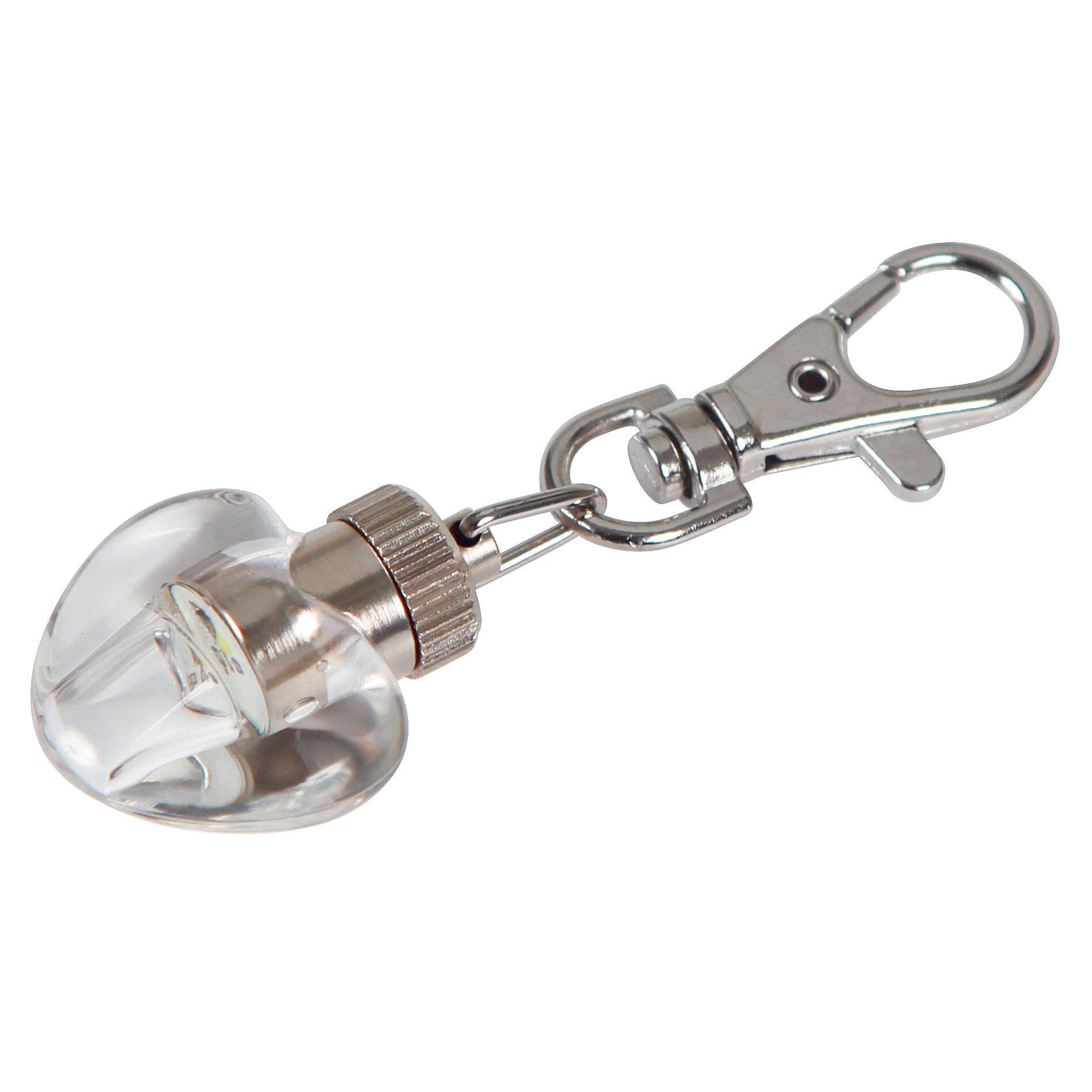 Maxi Safe Herz-Leuchtanhänger LED, klar, 3 x 2,5 cm