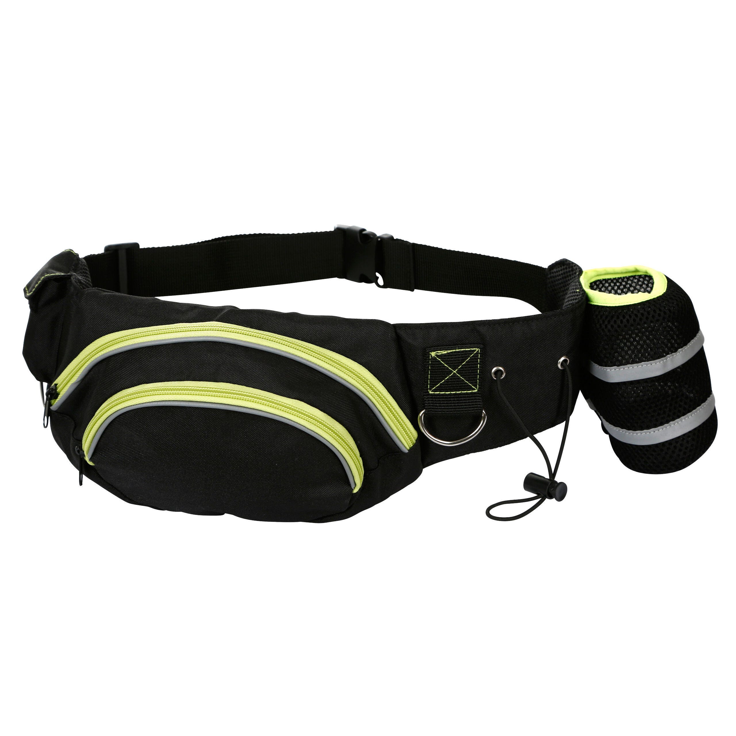 Trainings-Bauchgurt Active schwarz/pistazie