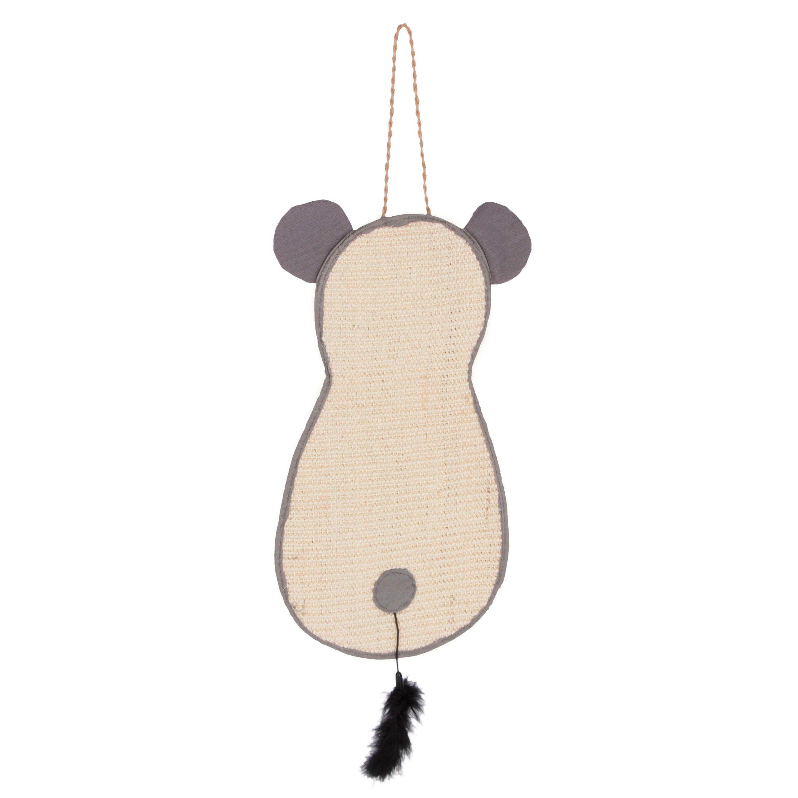Kratzmatte für Türgriff aus Sisal, 66x25 cm,