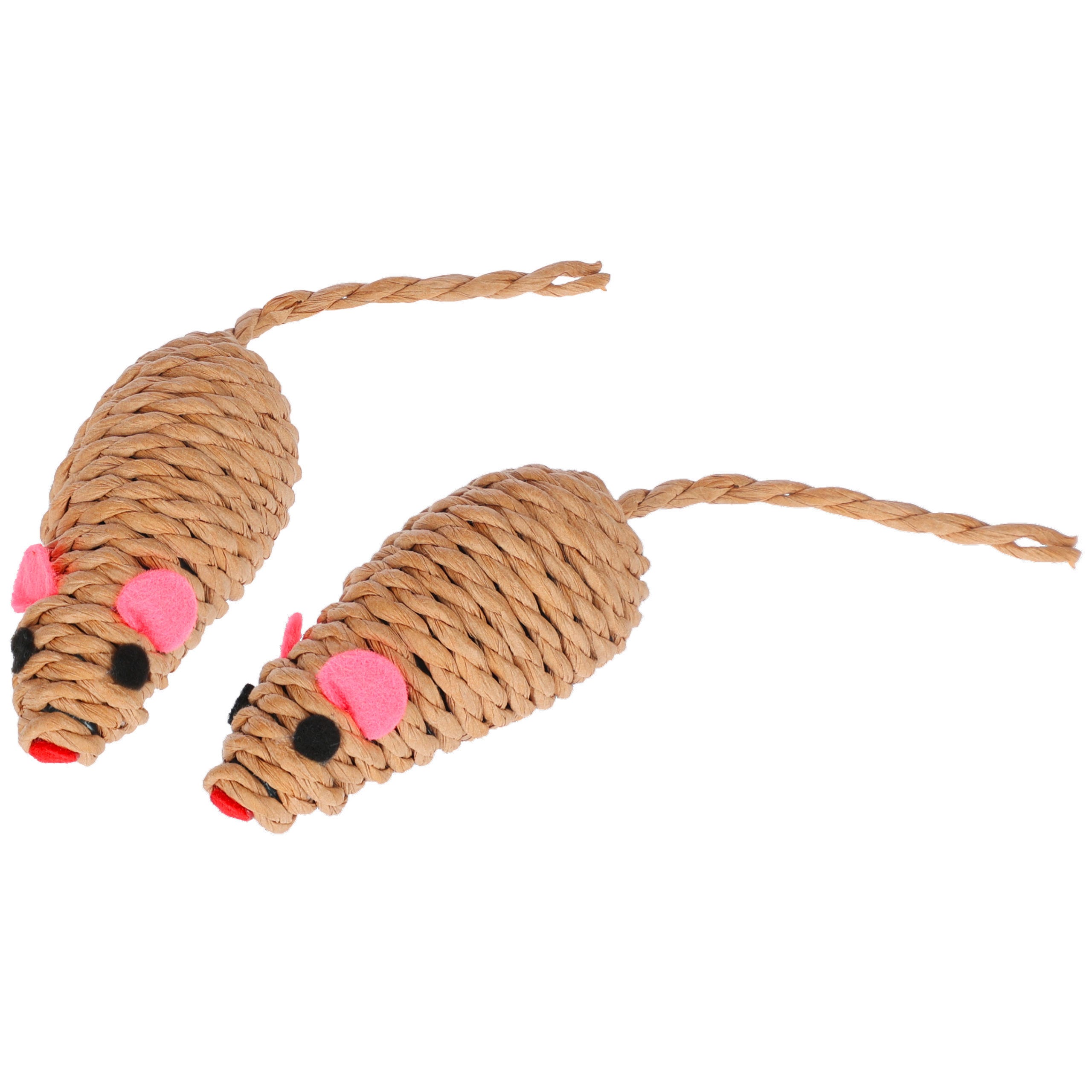 Mäuse Nature 7 cm aus Kraftpapier