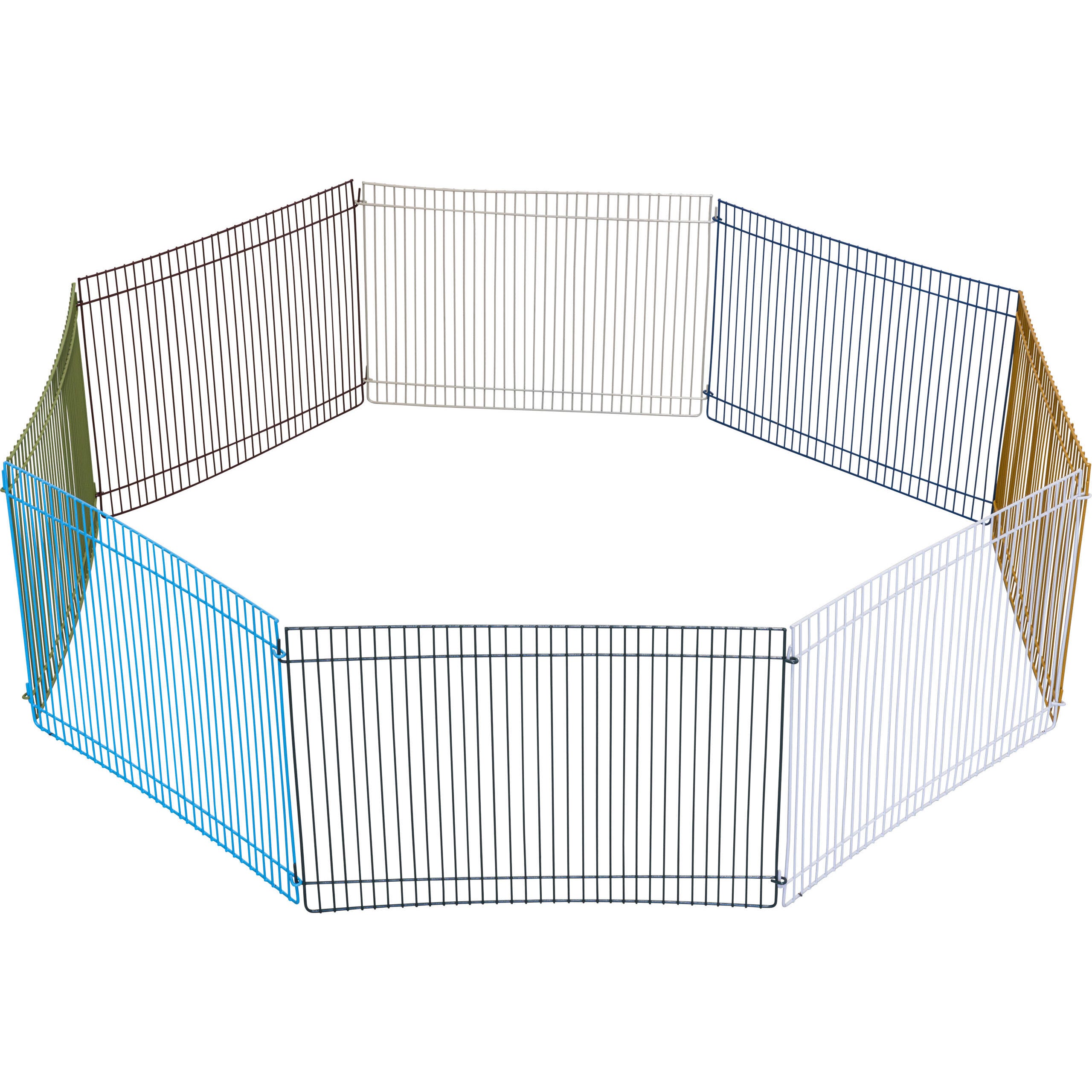 Freigehege für Hamster, 8 Elemente à 34 x 23 cm
