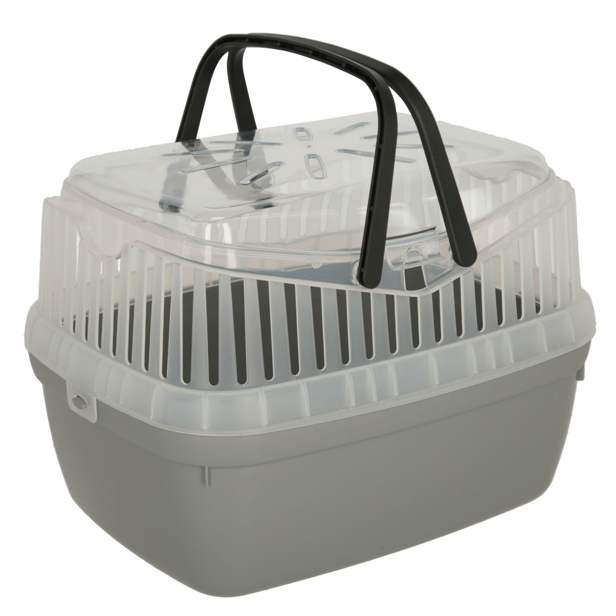 Transportbox Portobello 30x23x23cm, grau/transparent