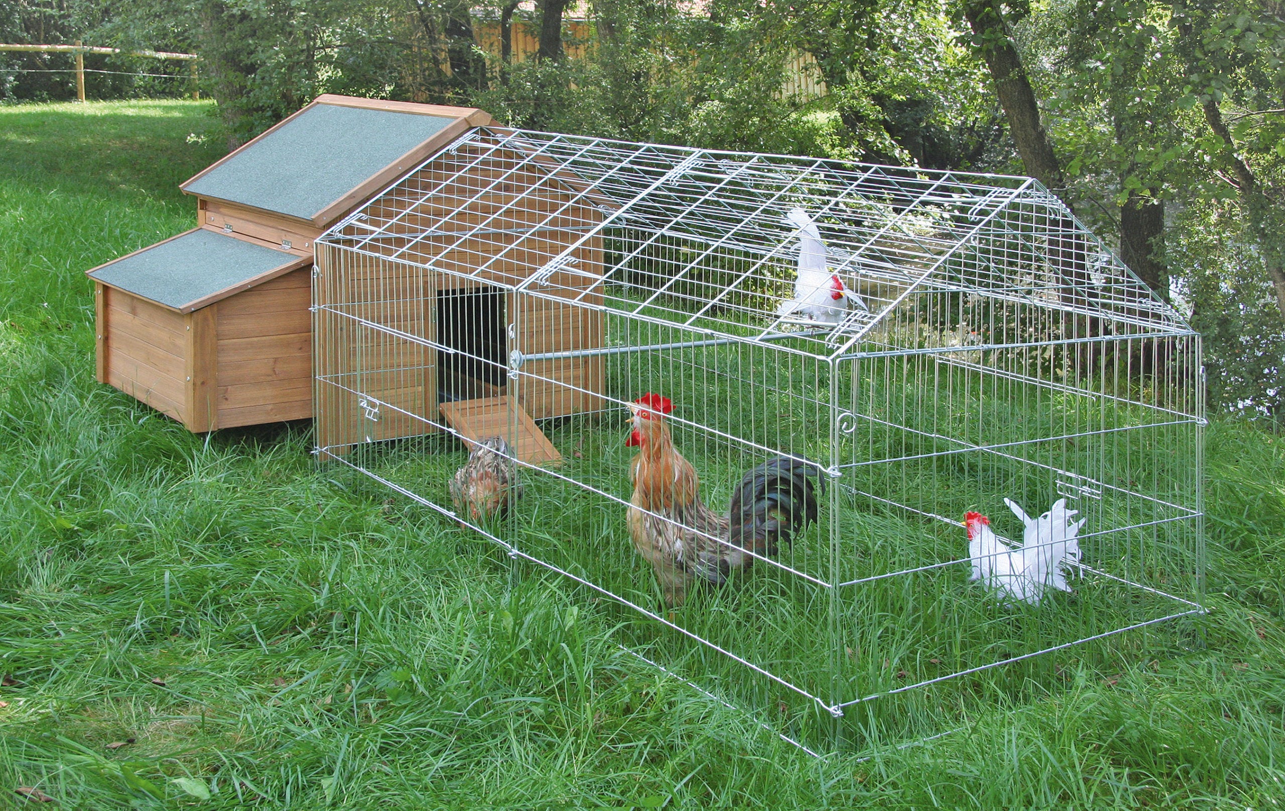 Kleintierstall für Hühner oder Kaninchen, 105 x 100 x 108 cm