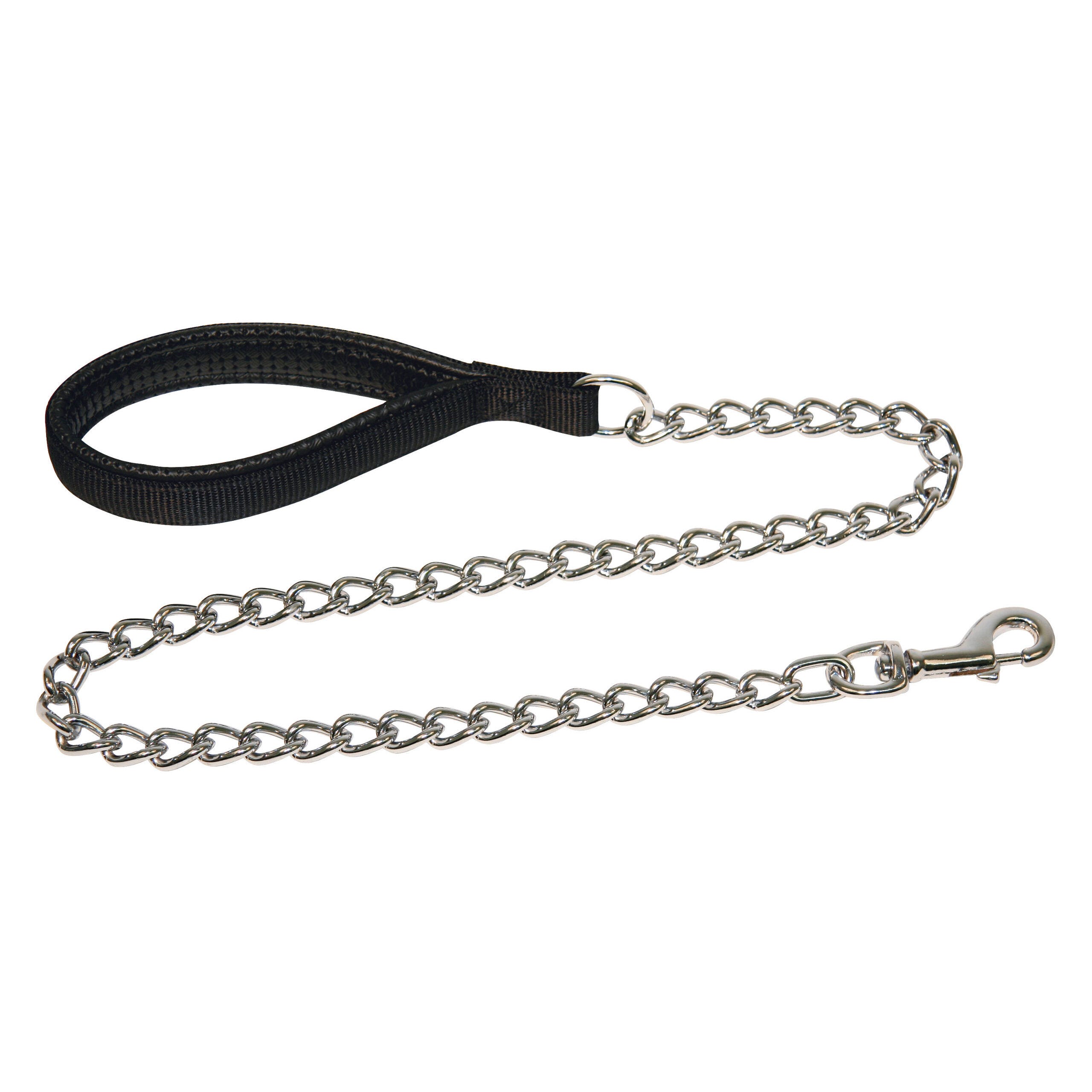 MIAMI PLUS Kettenleine schwarz 4 mm, 100 cm