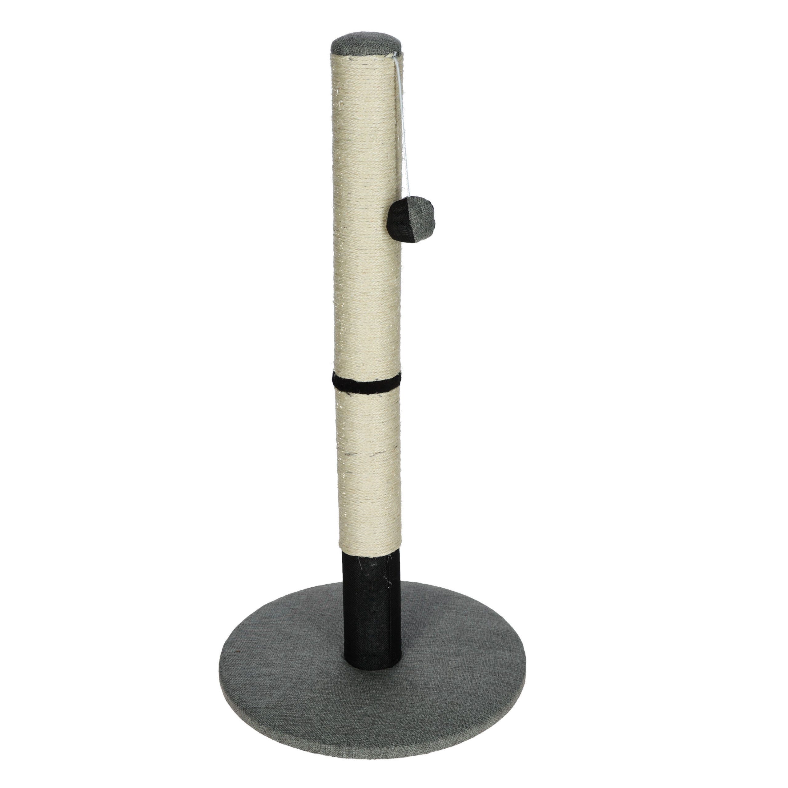 Kratzsäule Opal Pro grau/schwarz 40x40x80cm