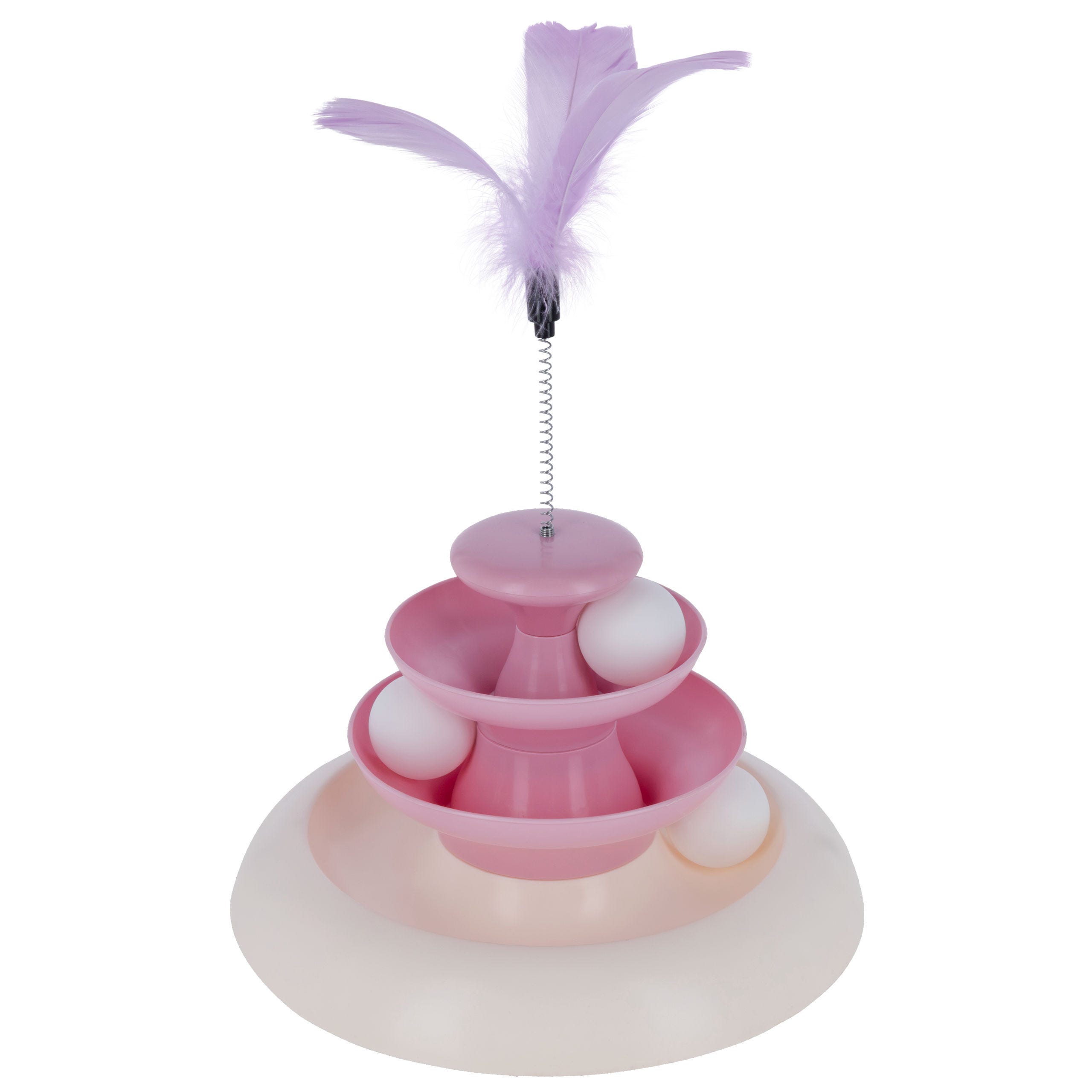 Katzenspielzeug Cloudi, rosa 24x24x33cm