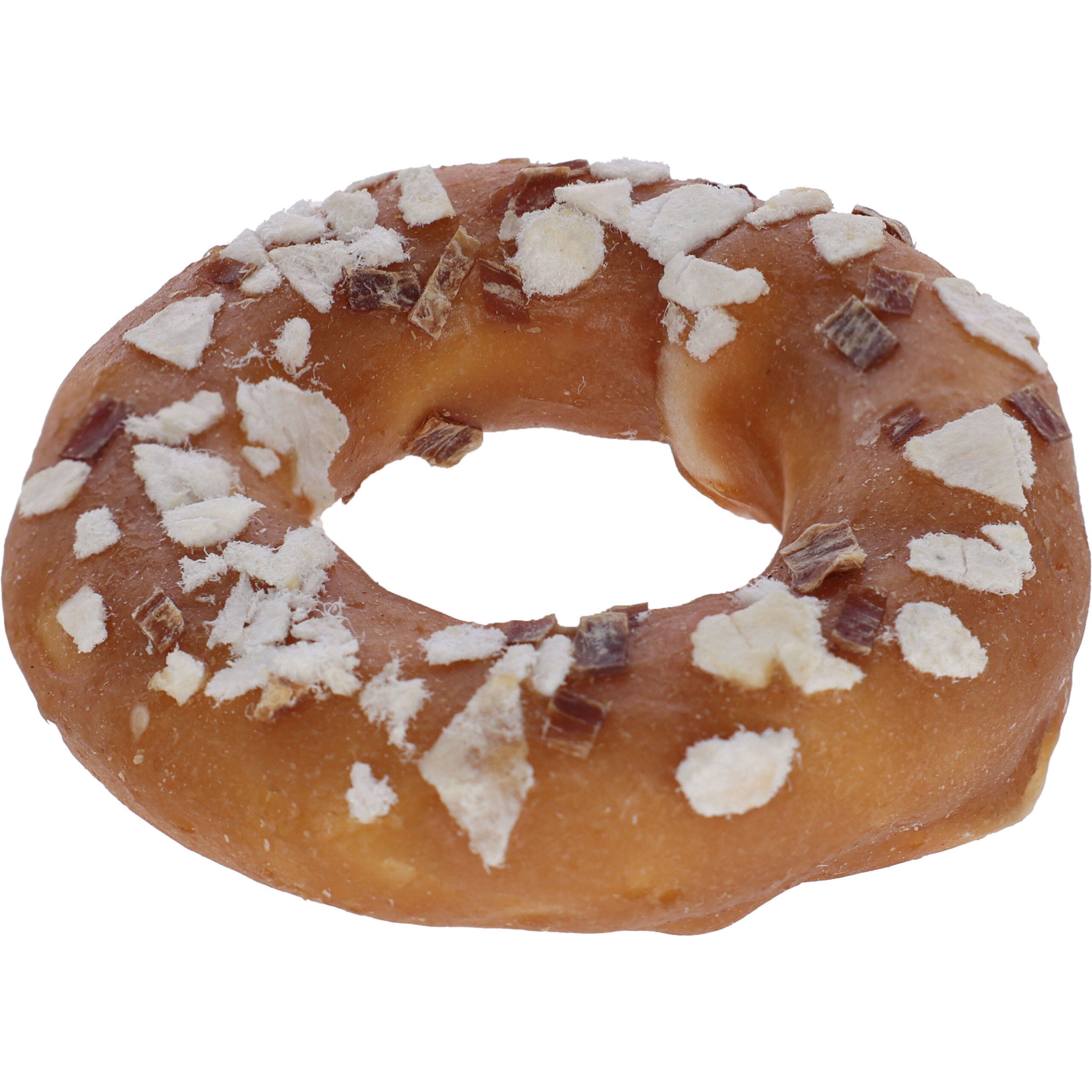 Rinderhaut Donut m. Hühnchen 10cm, 79g, lose in Kartonbox