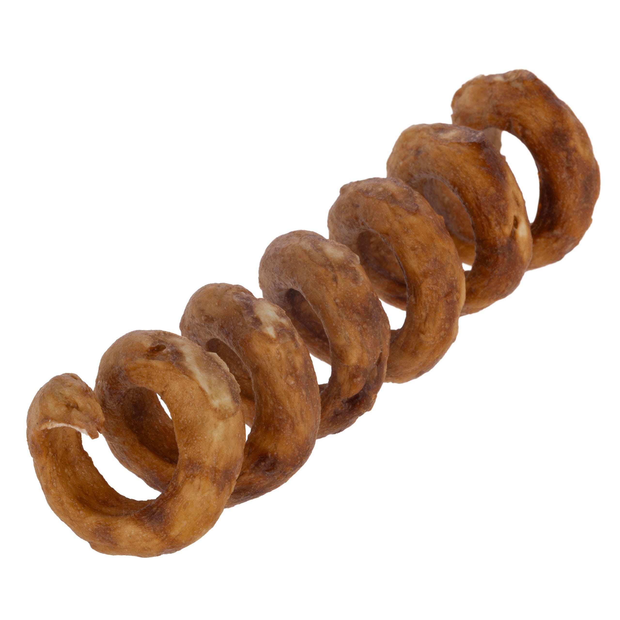 Kollagen Curly, m. Hühnchen 12 cm, 30g, lose in Kartonbox