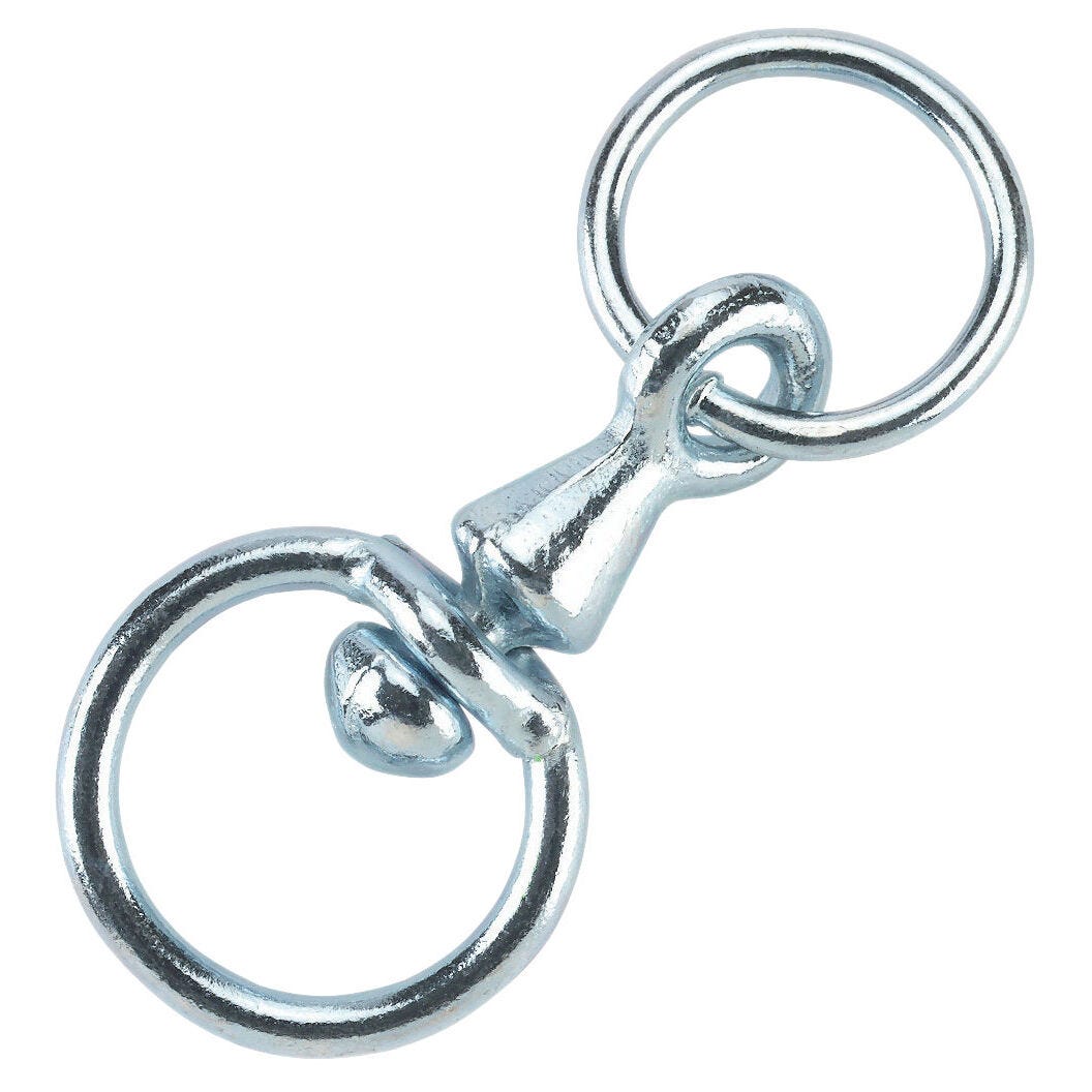 Wirbel für Kuhkette mit Ring