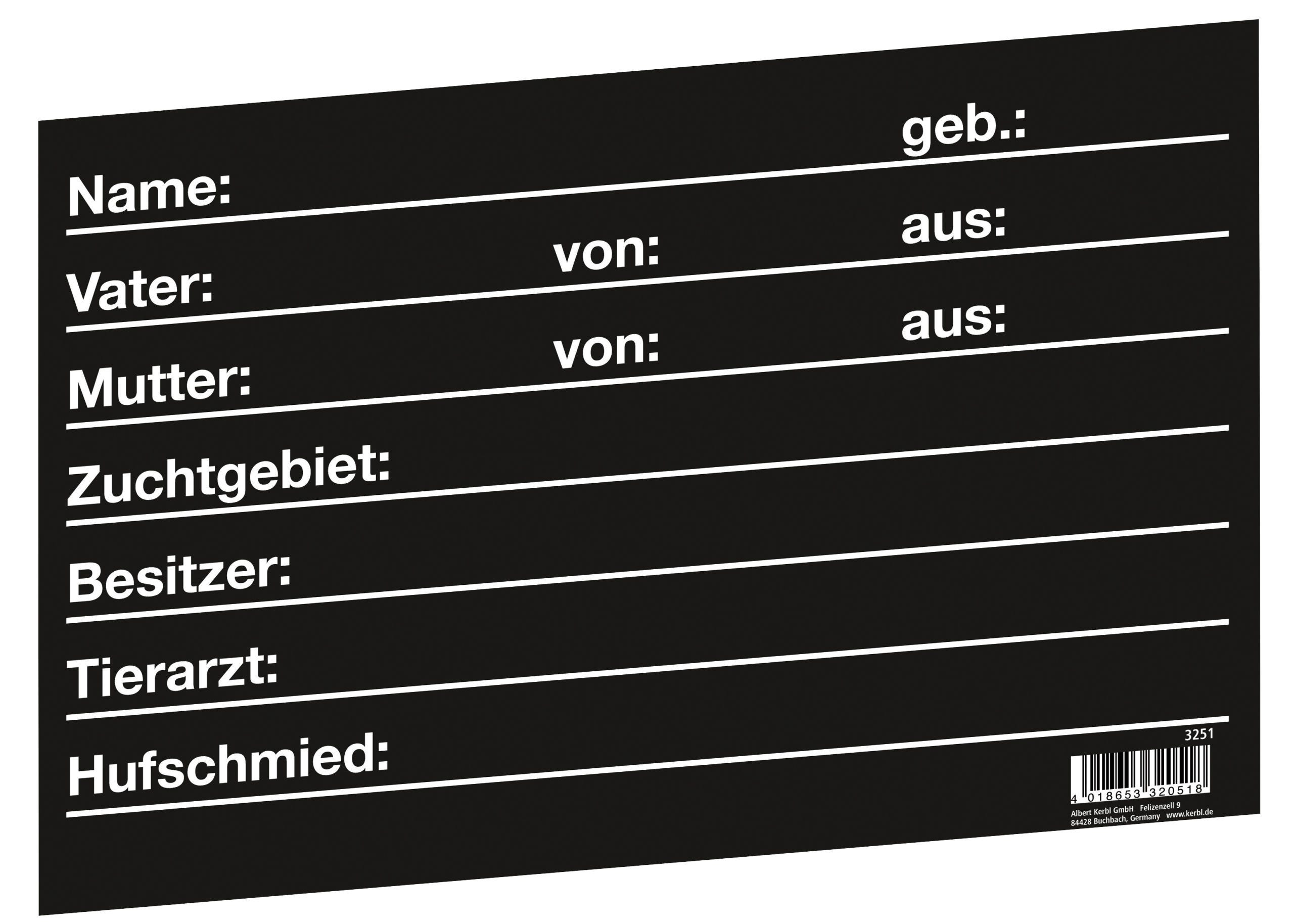 Stalltafel