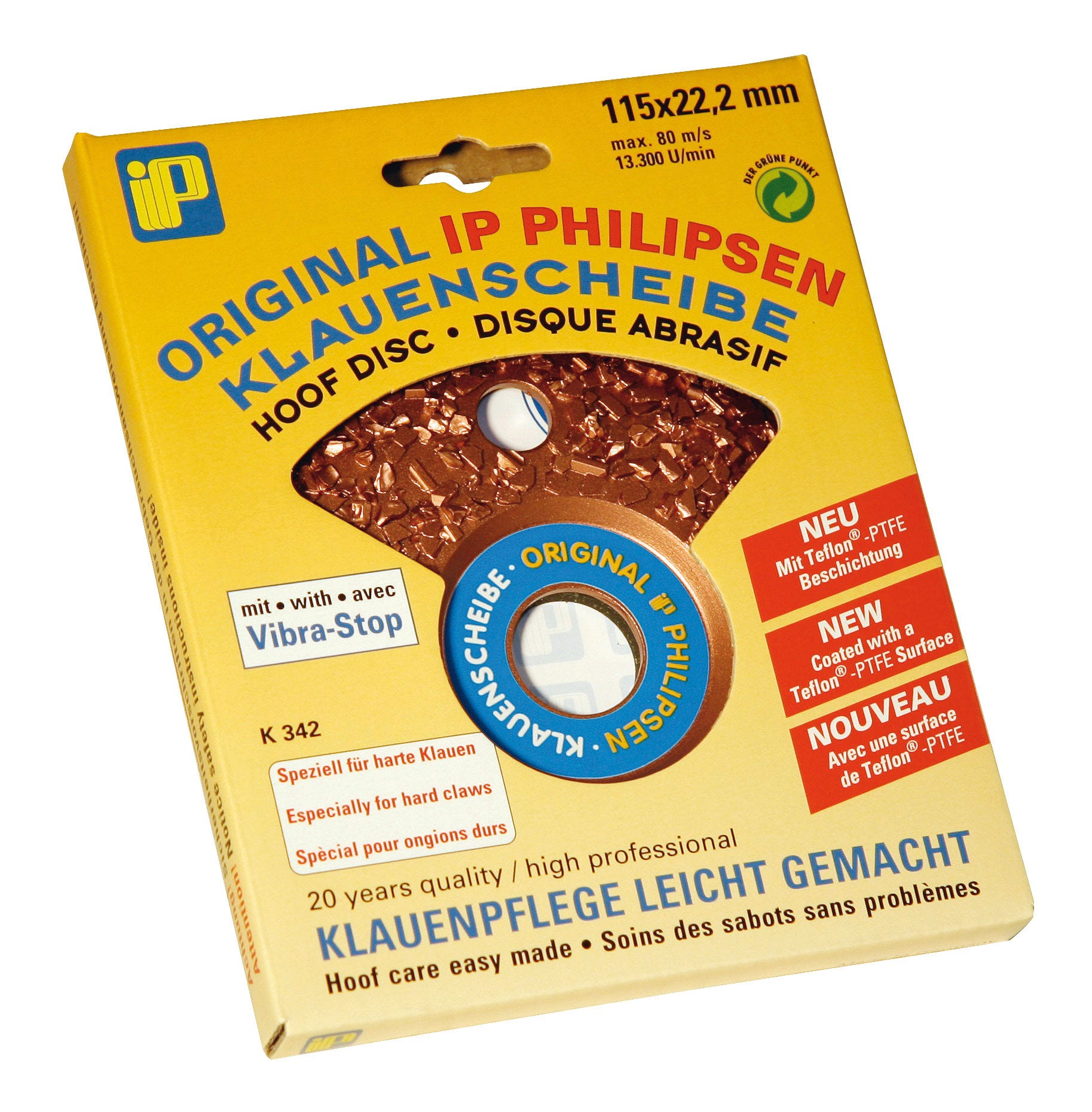 IP PHILIPSEN Super-Klauenschleifscheibe