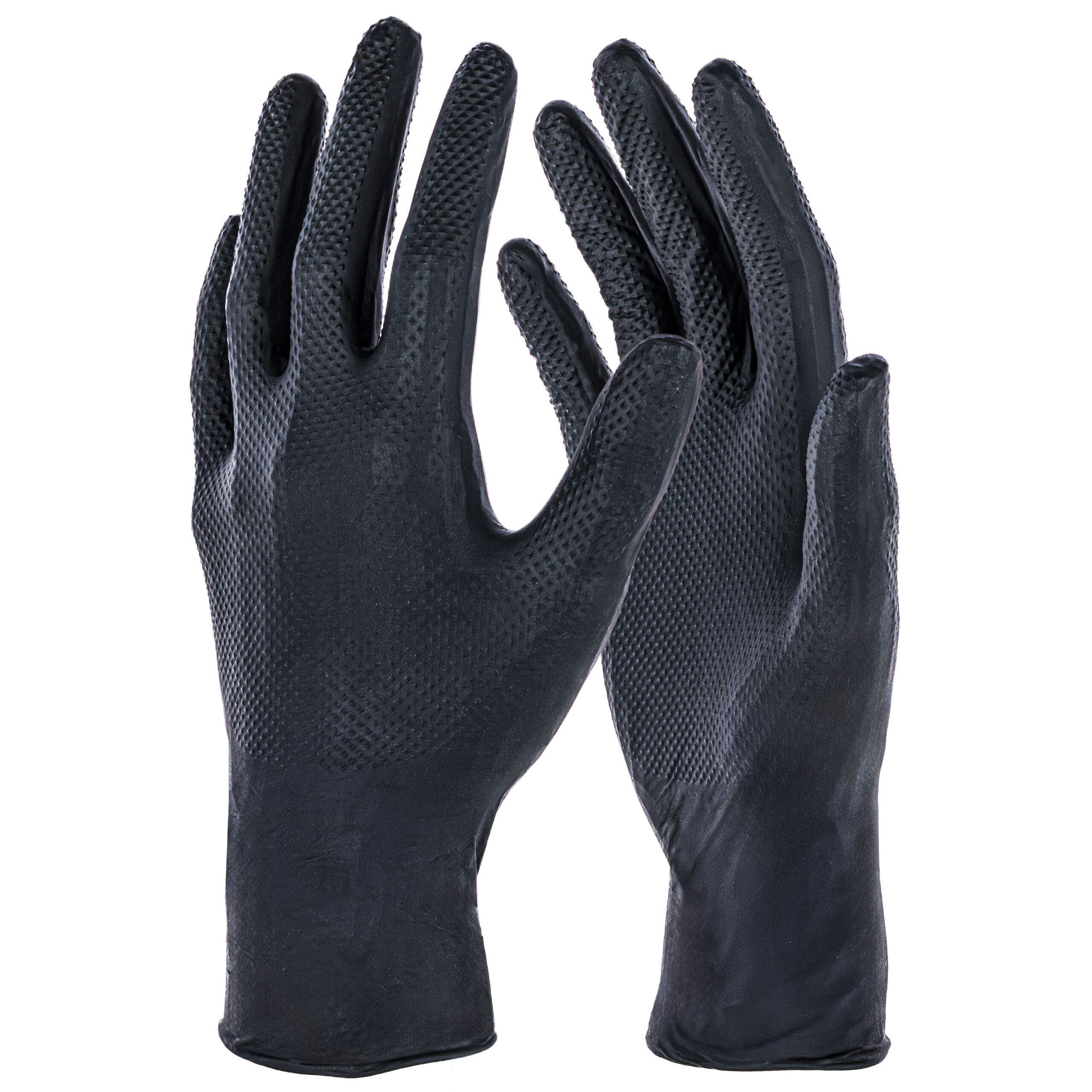 Einmalhandschuh X-Grip Black